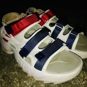 FILA Disruptor Taping Platform Sandals